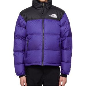 North face puffer jacket (purple)